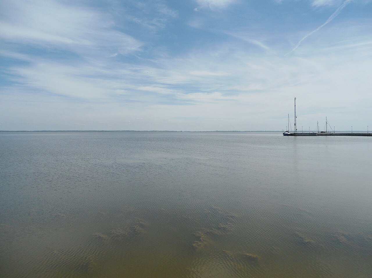 Curonian Lagoon viewed from Juodkrantė