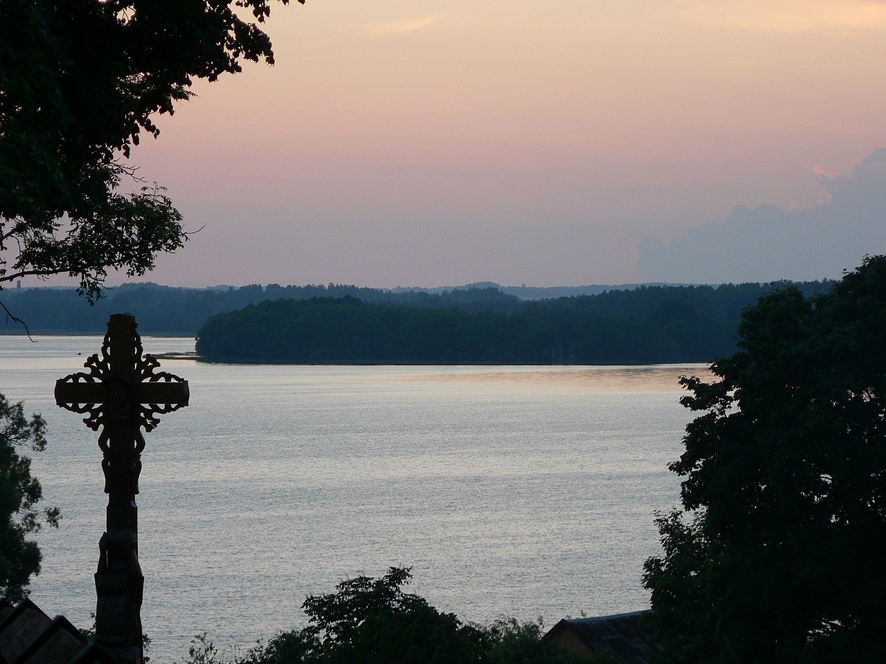 Lake Lūšiai at Palūšė in Aukštaitija National Park