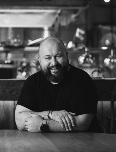 Chef Andrius Kubilius pictured on the Deep Roots website.